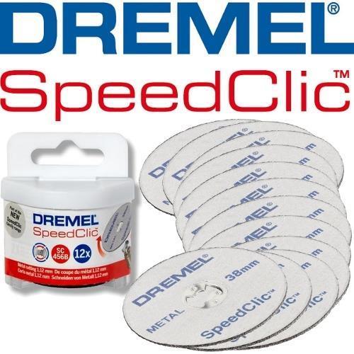 DREMEL SpeedClic  pjovimo diskai (SC456B), 12 vnt.